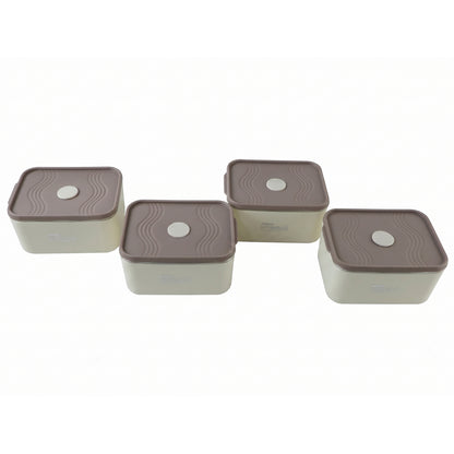Wukusy insulated tiffin lunch box keeps food warm or cool, with a stainless steel design and secure lid for portable meal storage.