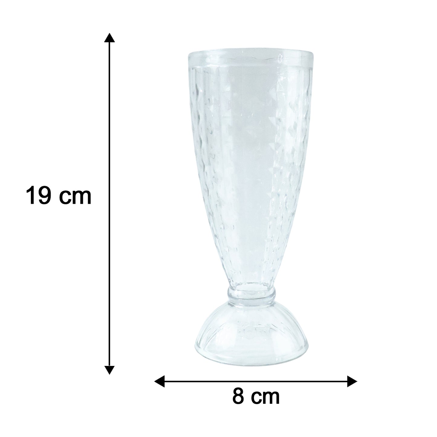 Wukusy premium unbreakable plastic drinking glass with a colorful mix design, sturdy and lightweight for daily use