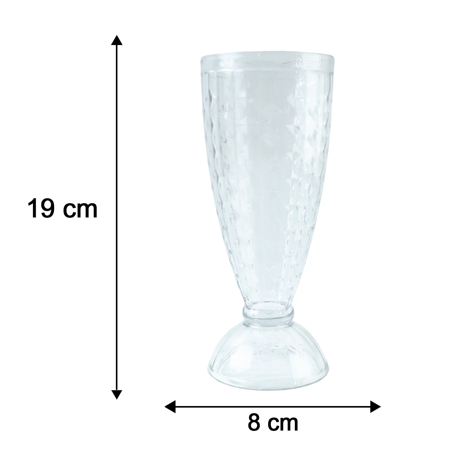 Wukusy premium unbreakable plastic drinking glass with a colorful mix design, sturdy and lightweight for daily use