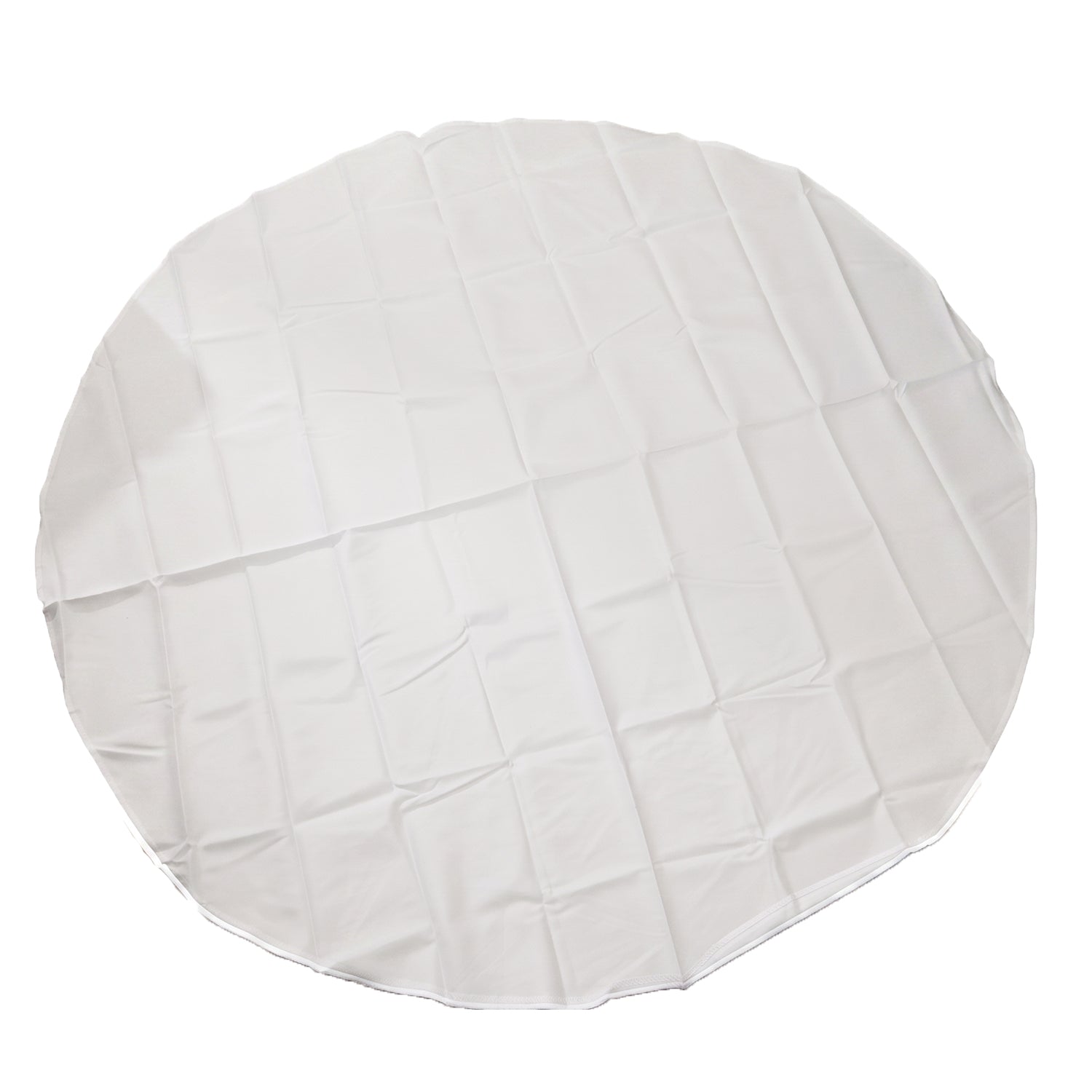 Wukusy round dining table mat, 150x150 cm, made of durable material, suitable for protecting and decorating dining tables.