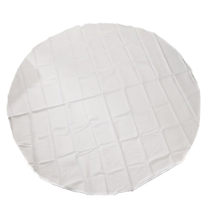 Wukusy round dining table mat, 150x150 cm, made of durable material, suitable for protecting and decorating dining tables.