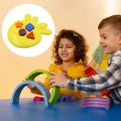 Wukusy Octoshape sorter toy for kids, educational game to improve grasping, sorting skills, and brain development for boys and girls