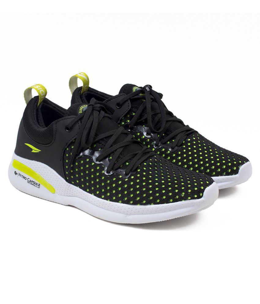Asian Green running shoes by Drpshippr with breathable design and athletic sole, suitable for running and casual wear.