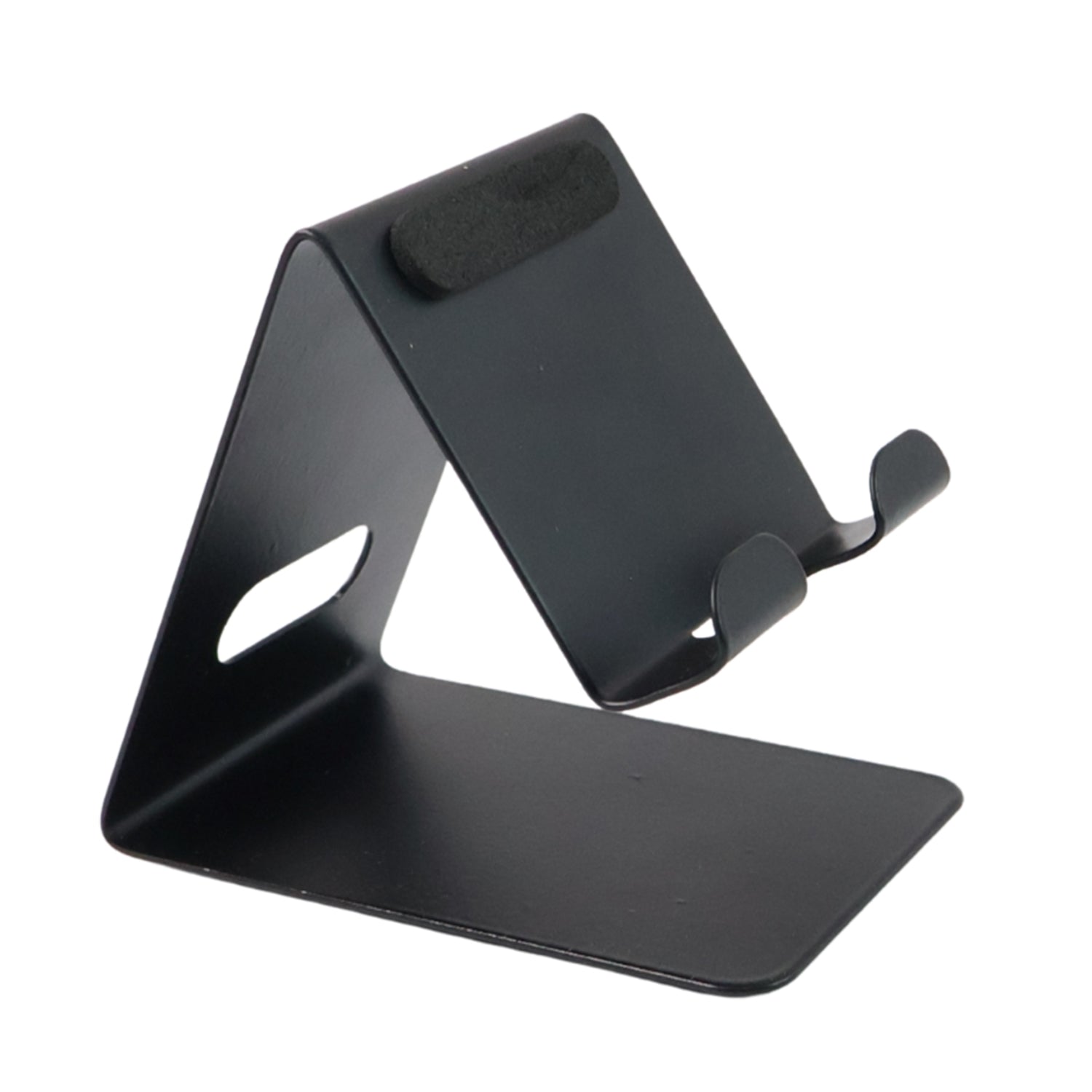 Wukusy metal universal mobile and tablet stand holder, adjustable and sleek design for hands-free device support.