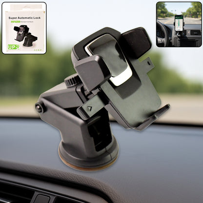 Wukusy 0283 adjustable multicolour car mount for mobile phones, securely holding devices during driving.