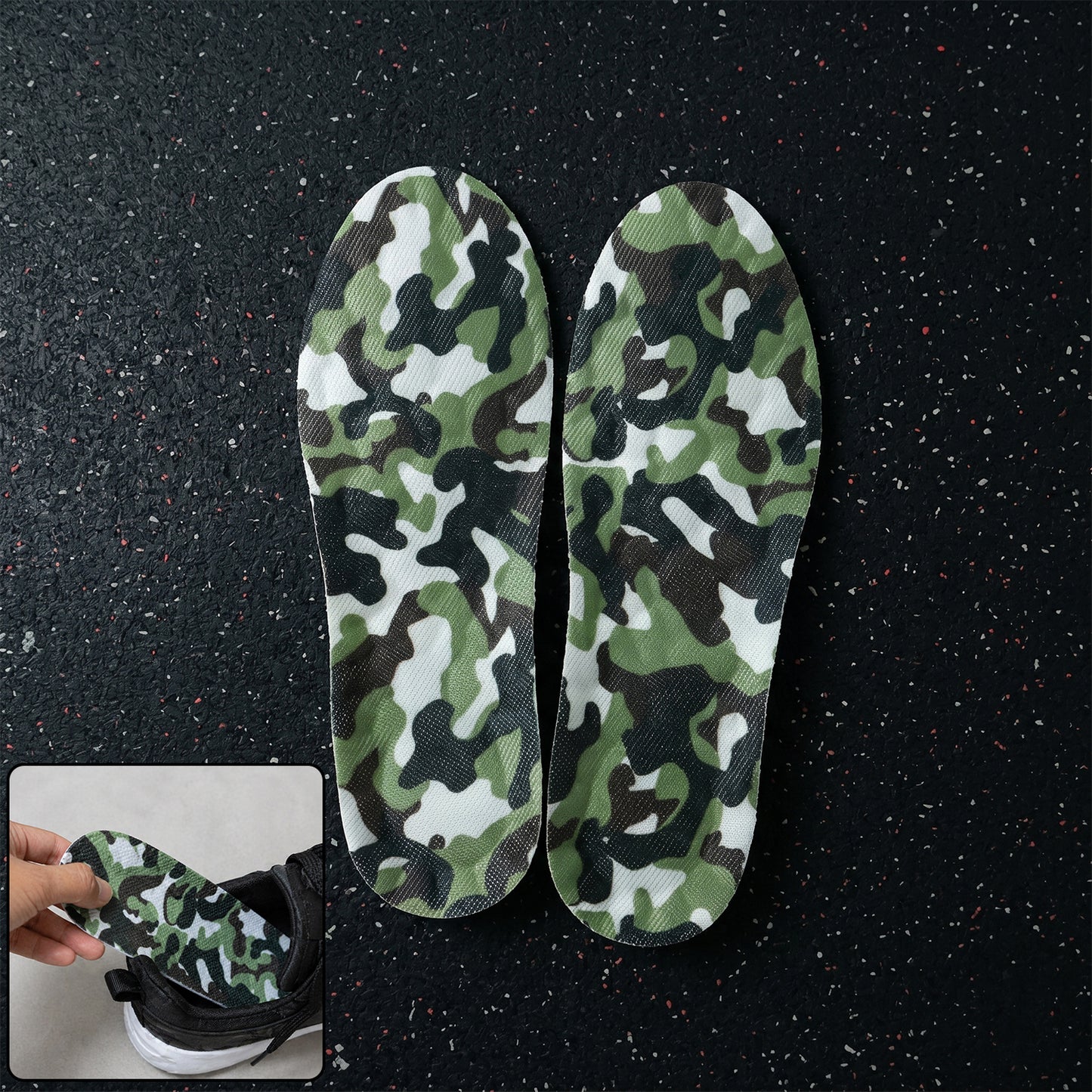 Wukusy comfort fit shoe insole cushion pads for size 37-40, showing soft, supportive insoles designed for added foot comfort.