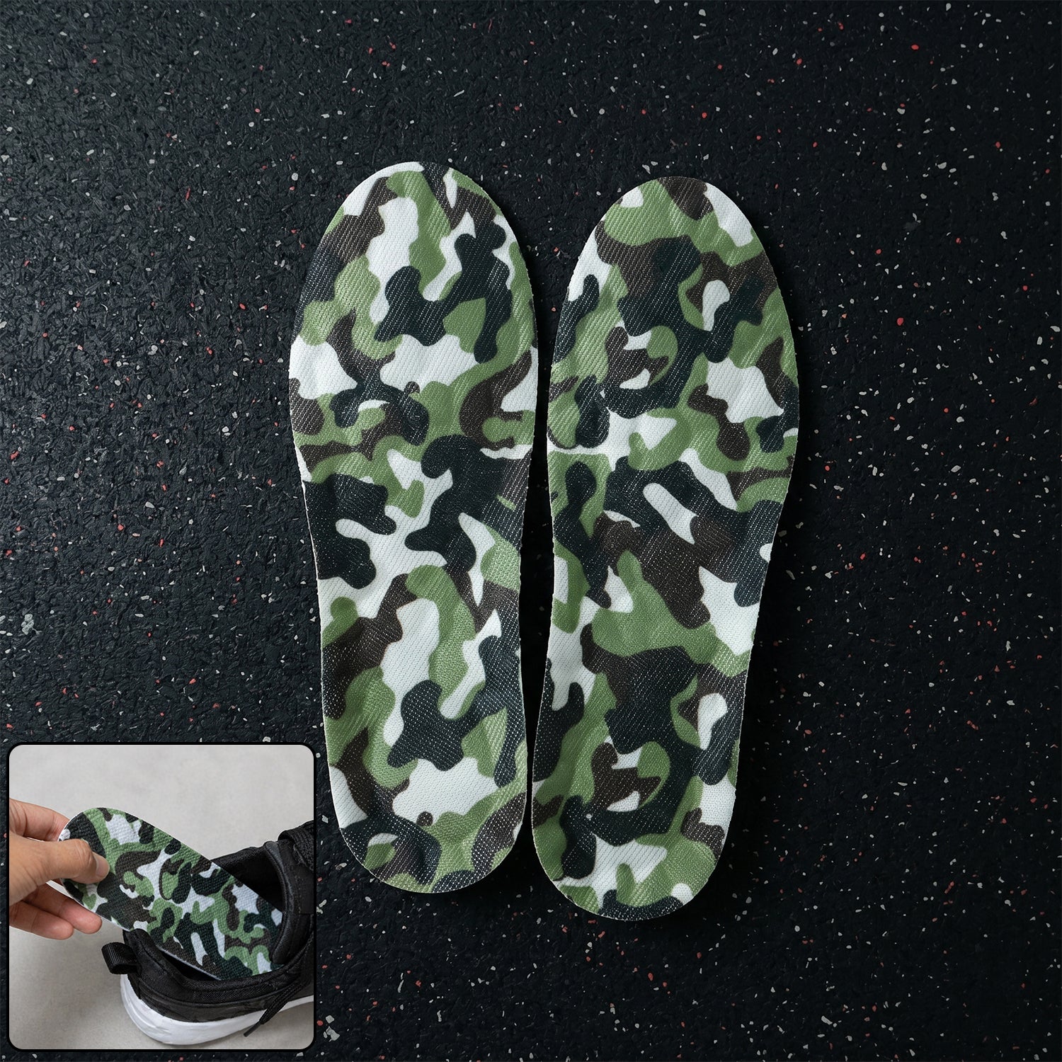 Wukusy comfort fit shoe insole cushion pads for size 37-40, showing soft, supportive insoles designed for added foot comfort.