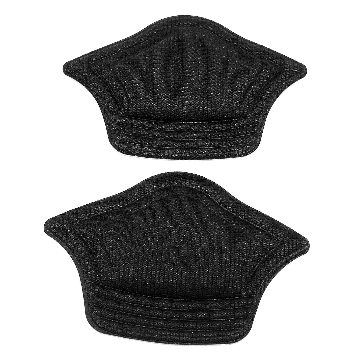 Pair of Wukusy heel cushion pads for travel shoe insoles providing comfort and protection for heels inside footwear.