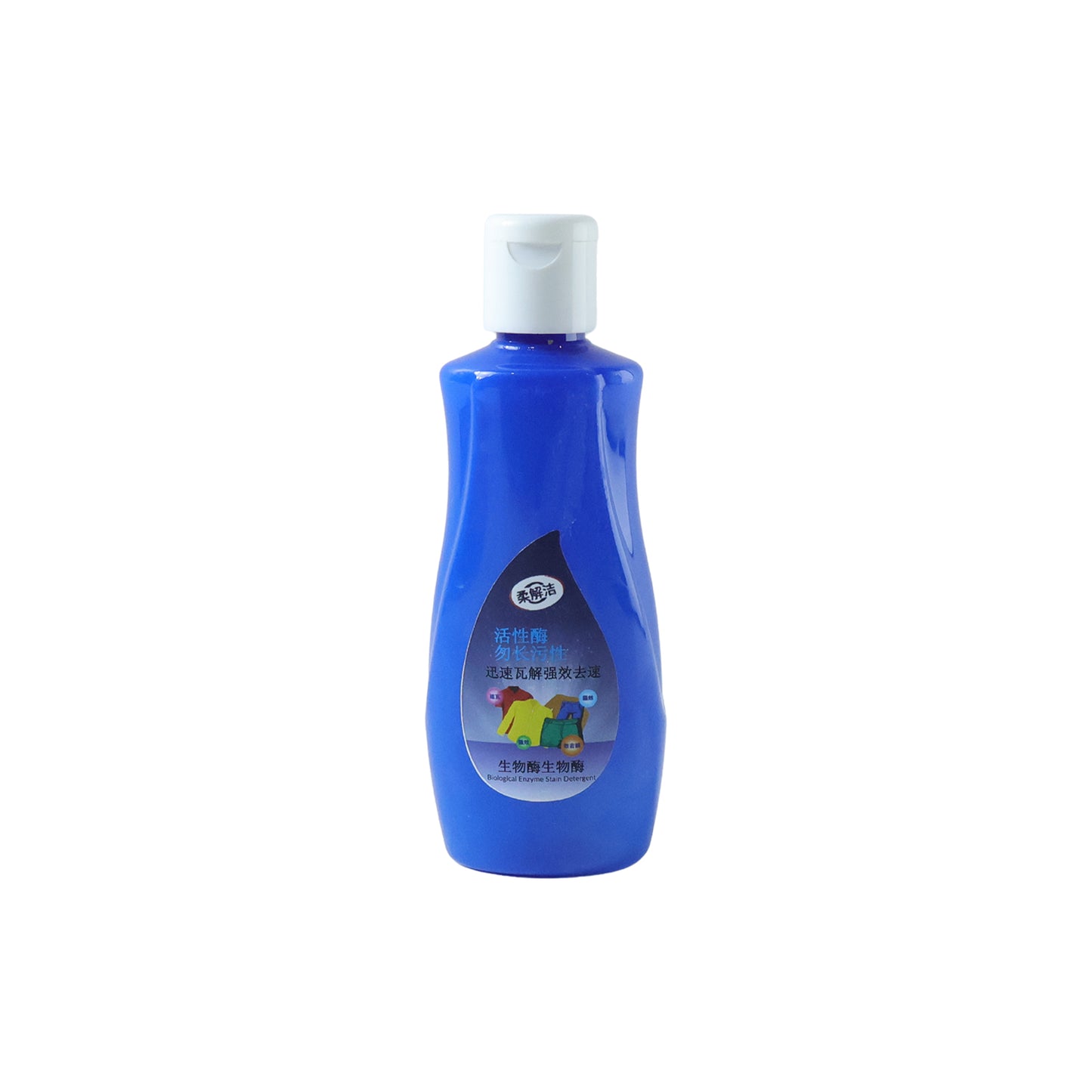 Wukusy multipurpose liquid laundry stain remover bottle, 100ml, designed to target and eliminate stains effectively from clothing.