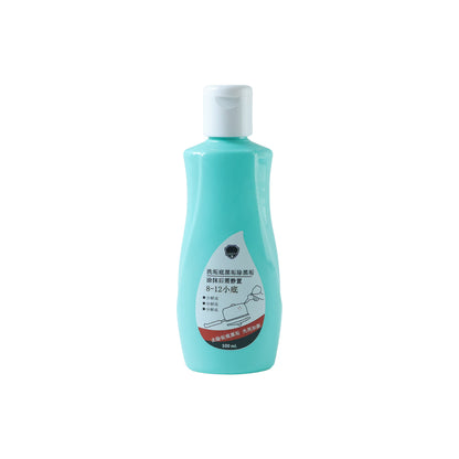 Wukusy cookware bottom cleaner liquid in a 100ml bottle, designed to remove residue and grime from cookware bottoms.