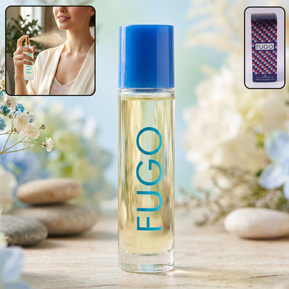 Wukusy Fugo Eau De Parfum spray bottle, 30ml, with elegant packaging and a sleek design.