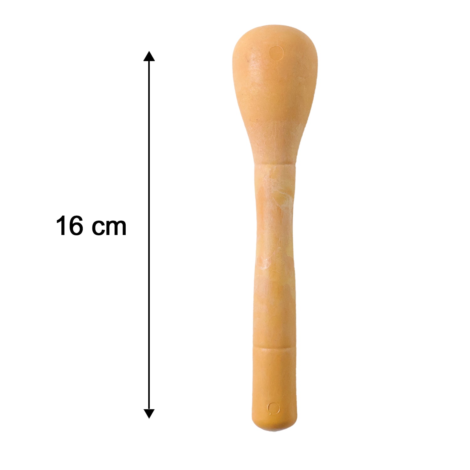 Wukusy manual masher grinder tool for kitchen use, showing a close-up of the handheld device designed for mashing and grinding ingredients.