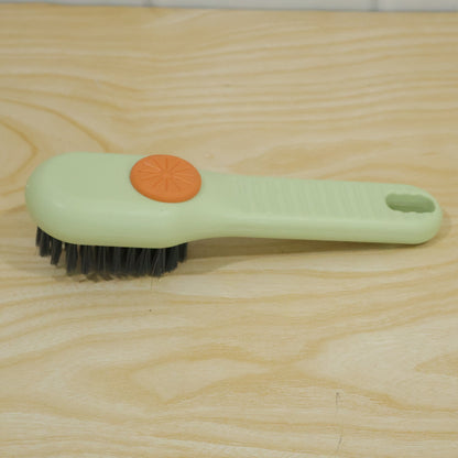 Brush With Liquid Dispenser For Kitchen Utensil And Cookware Cleaning Use (1 Pc)