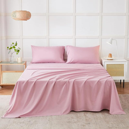 Navy blue FIZZI SHOP single bedsheet with 60x90 inch dimensions, featuring a smooth fabric and simple design.