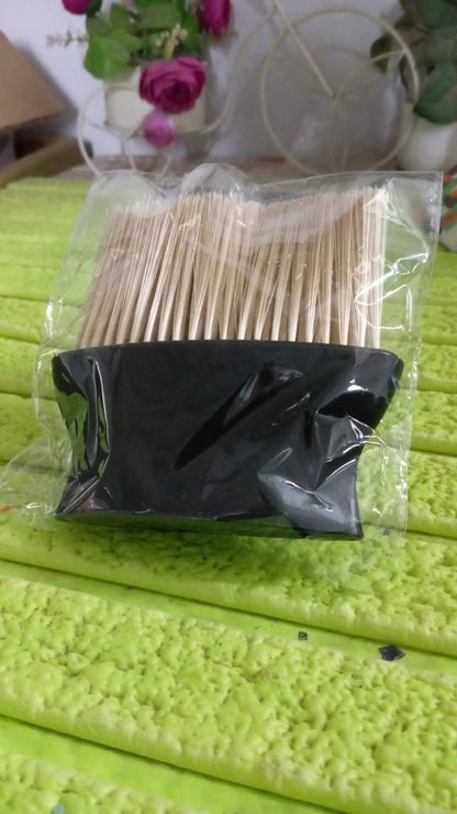 Wukusy multipurpose soft car air conditioner cleaner brush showing flexible bristles for cleaning vents and interior surfaces.