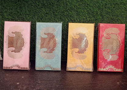 Set of 10 multicolor wedding gift envelopes by Wukusy, designed for cash or gift card presentation for special occasions.