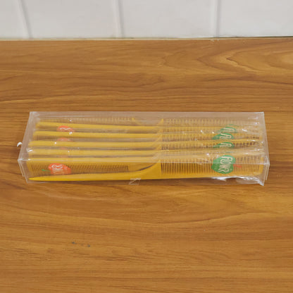 Wukusy professional tail comb set with 12 hair styling combs in various sizes and shapes for precise hair styling.