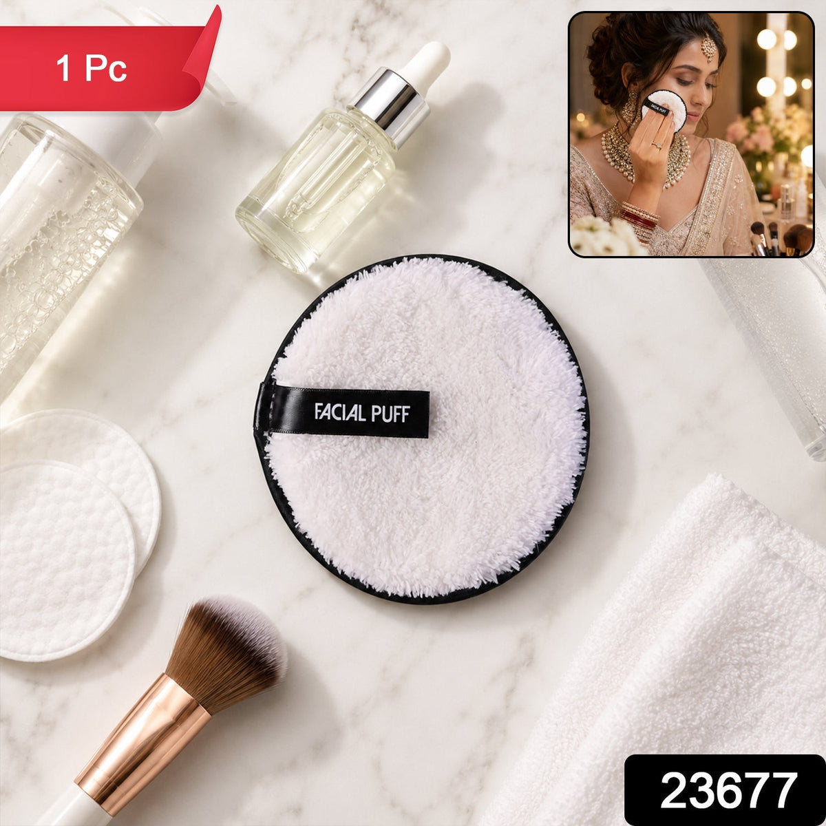 Facial Cleansing Sponge  Reusable  Gentle For Deep Cleansing