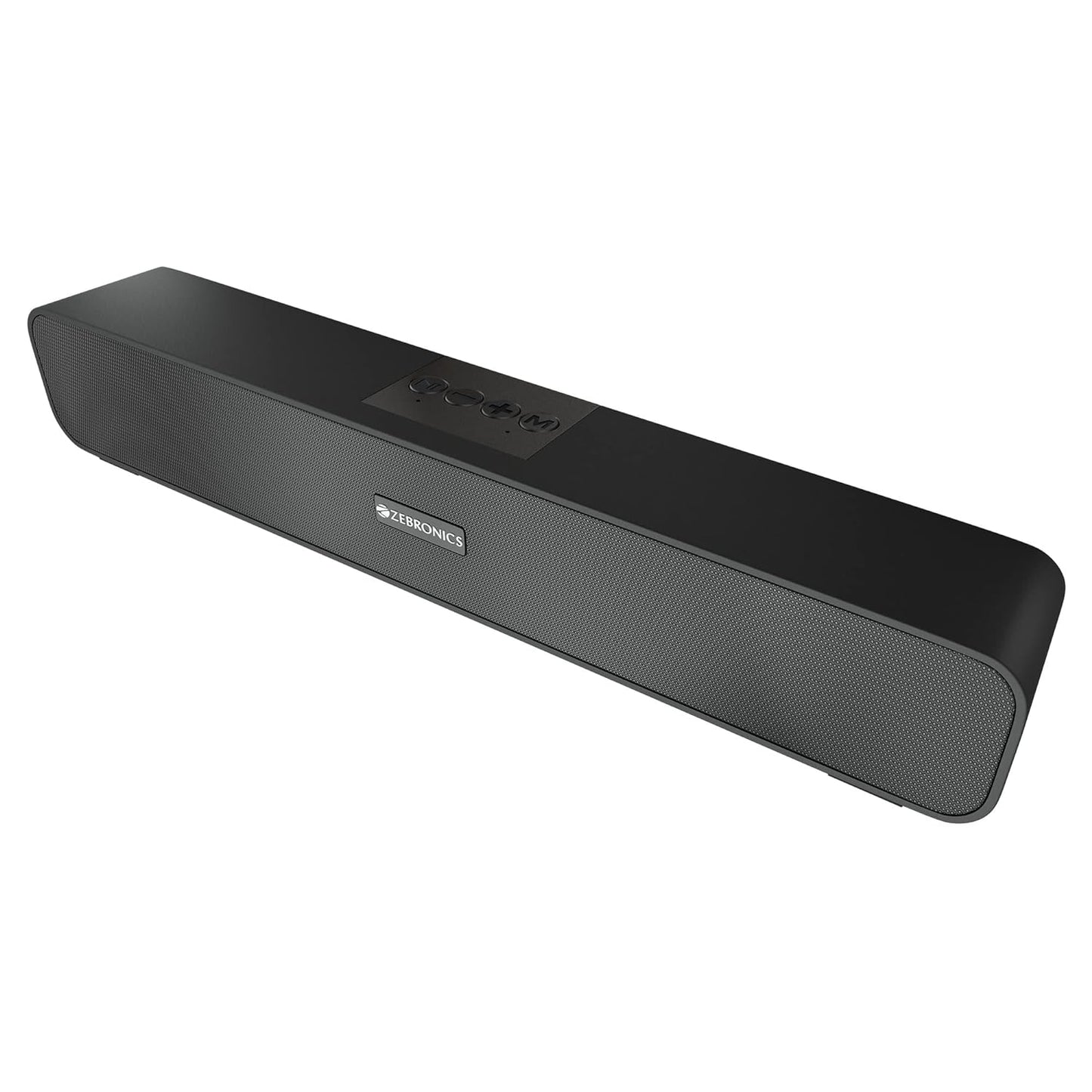 Black Zebronics Zeb-Astra 20 Bluetooth speaker with 10W output, wireless Bluetooth v5.0, 2.0 channel, by Seasons.