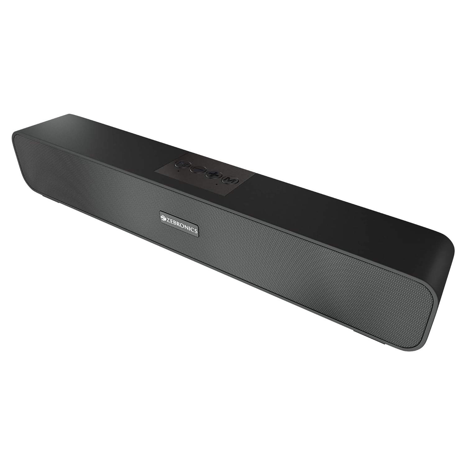 Black Zebronics Zeb-Astra 20 Bluetooth speaker with 10W output, wireless Bluetooth v5.0, 2.0 channel, by Seasons.