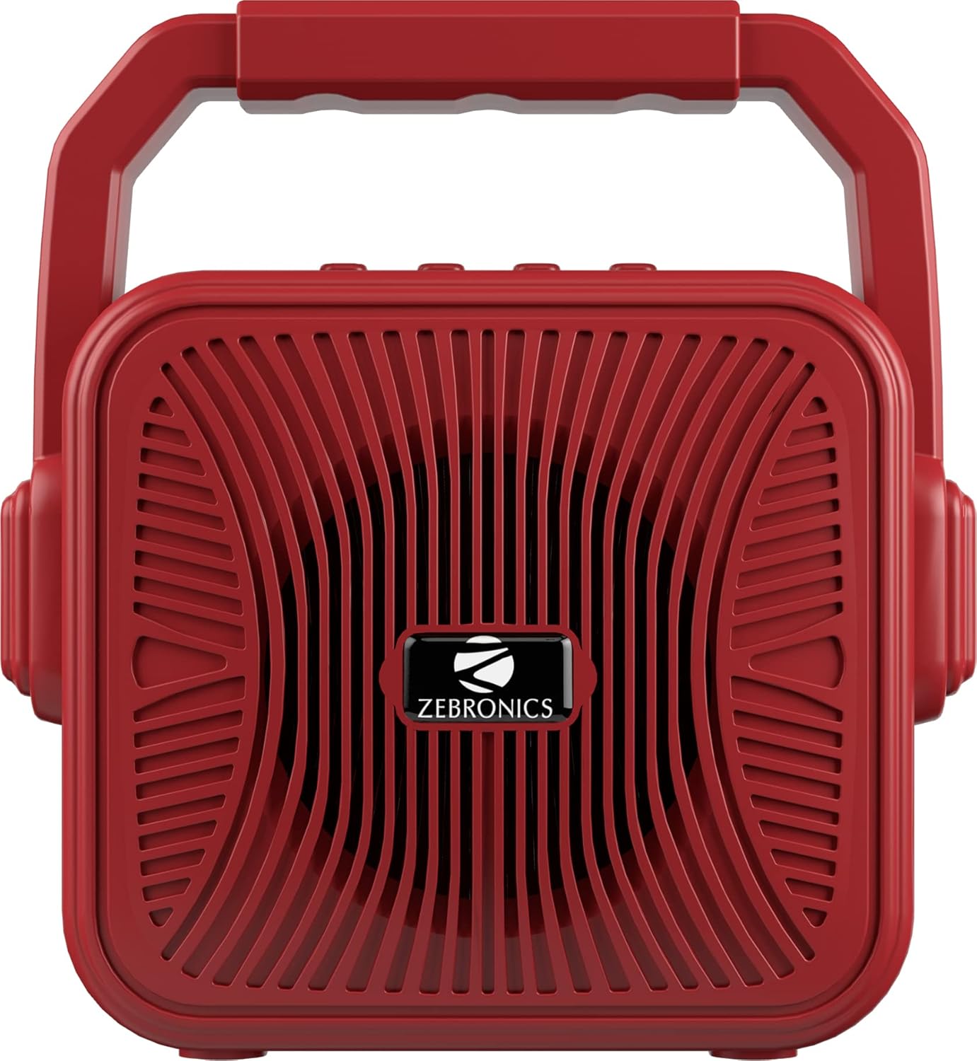Red Zebronics Zeb-County 2 portable TWS Bluetooth speaker with 3W mono channel sound from Seasons.