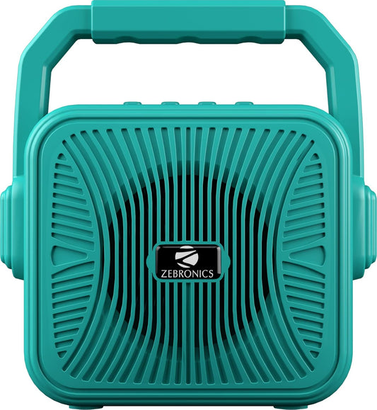 Seasons Zebronics Zeb-County 2 Bluetooth wireless speaker in blue, mono channel, 4W portable TWS speaker with compact design.