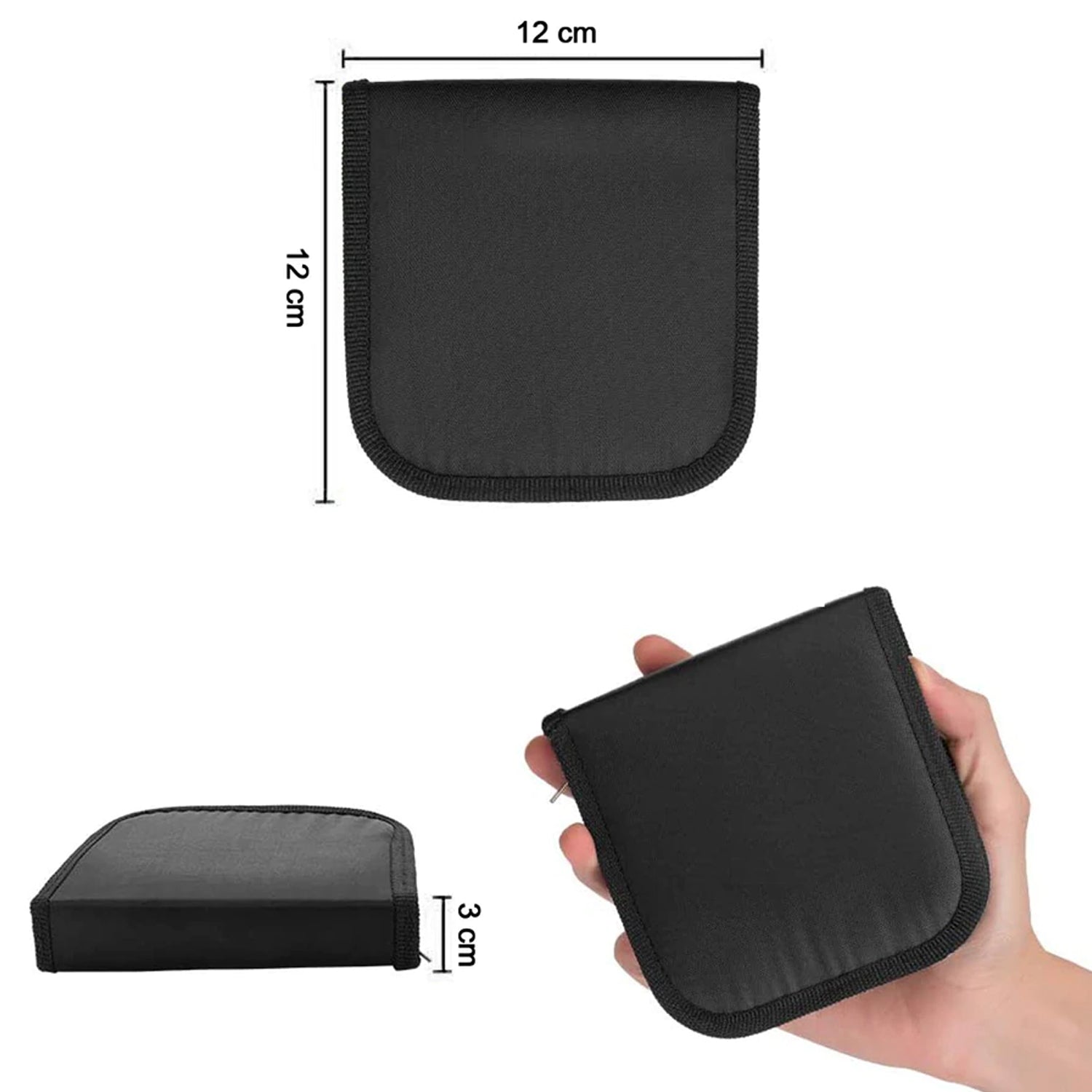Wukusy 6052a 33-piece purse sewing set with zipper and compartments for storing sewing tools and accessories.