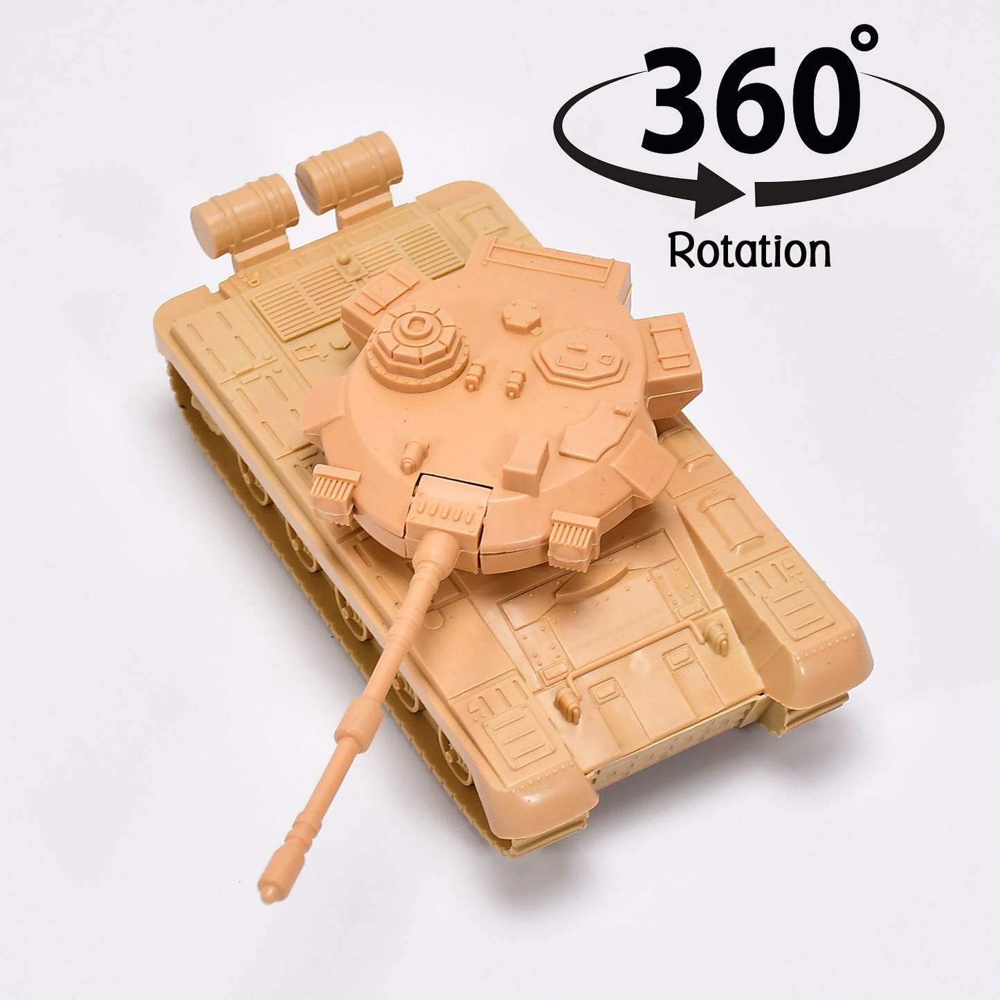 Wukusy 4466 pull back army tank toy for kids, detailed plastic military vehicle with moving parts and realistic camouflage design