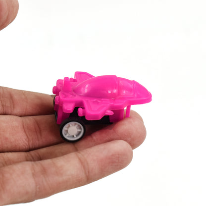 Wukusy 4406 Int Pull Back Mini Plane toy with colorful design, small size, and detailed features for kids' play and collection.