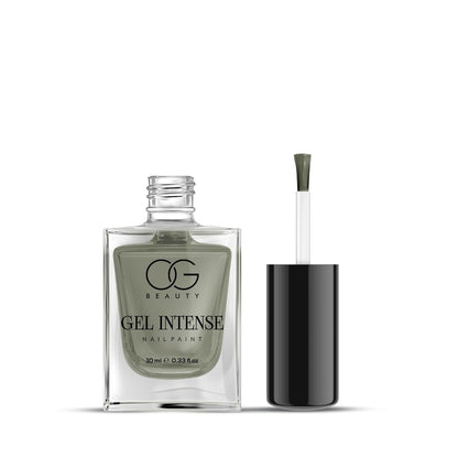 Wukusy Og Beauty Pearl Grey Gel Intense Nail Polish in 10ml bottle, showcasing the sleek packaging and grey gel polish color.