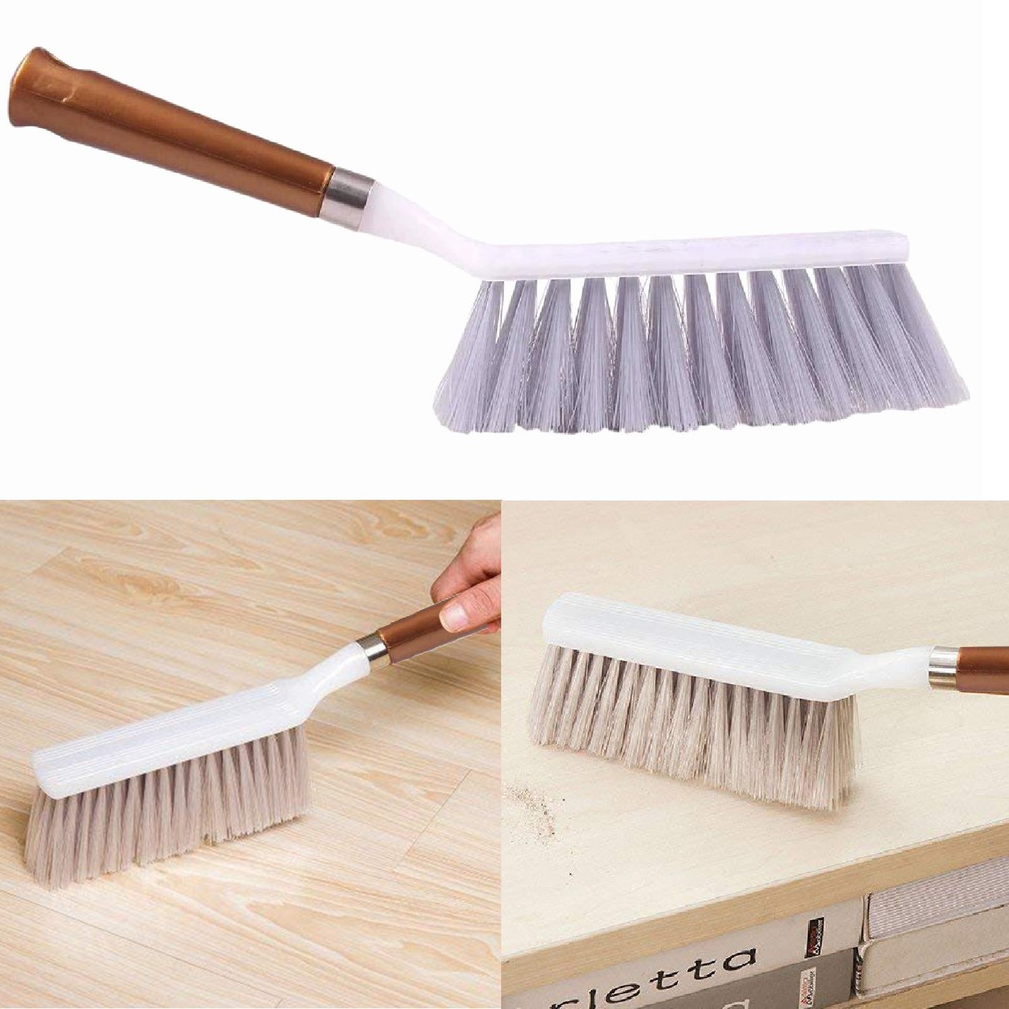 Wukusy 1240 plastic cleaning brush for household cleaning, featuring durable bristles and ergonomic handle for versatile use.