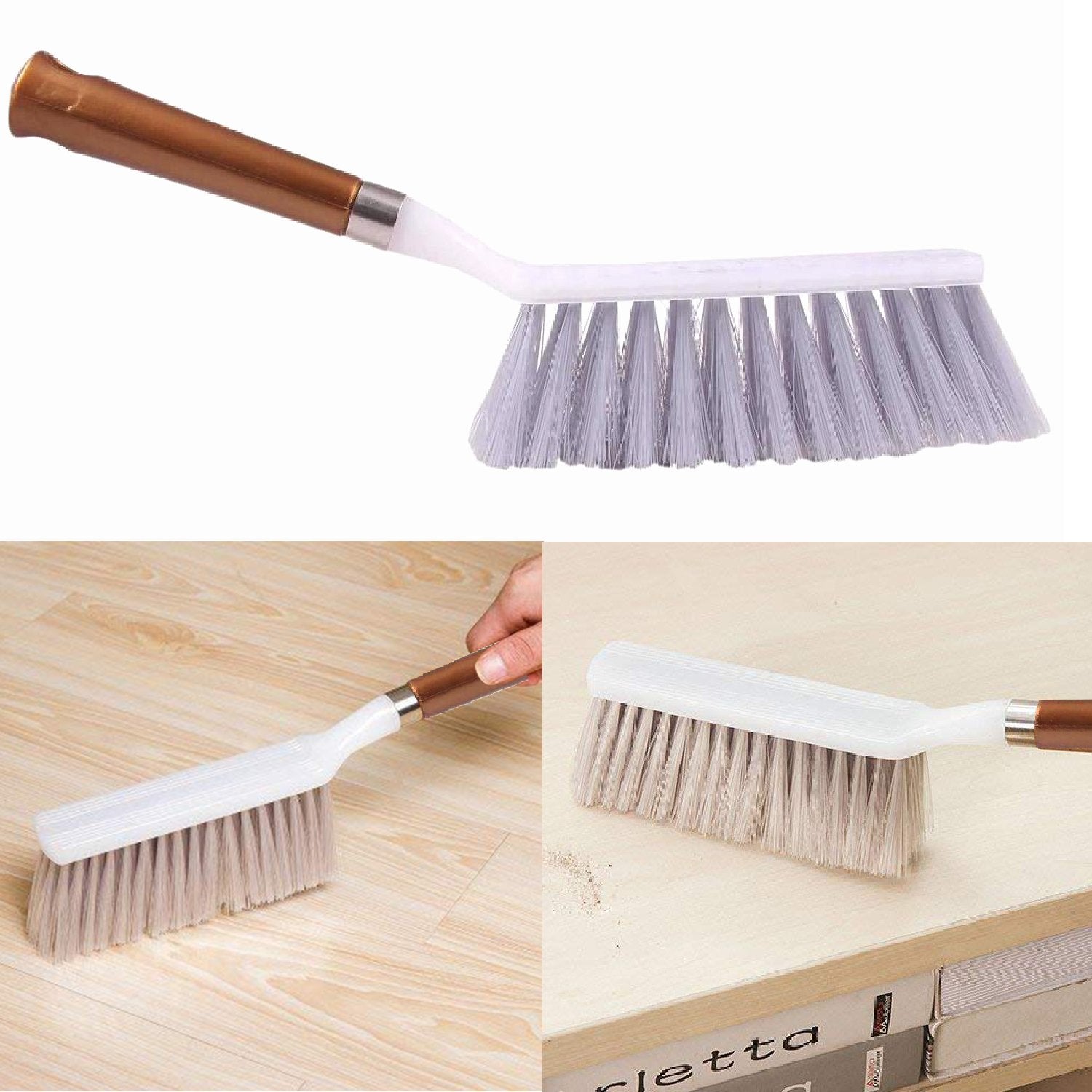 Wukusy 1240 plastic cleaning brush for household cleaning, featuring durable bristles and ergonomic handle for versatile use.
