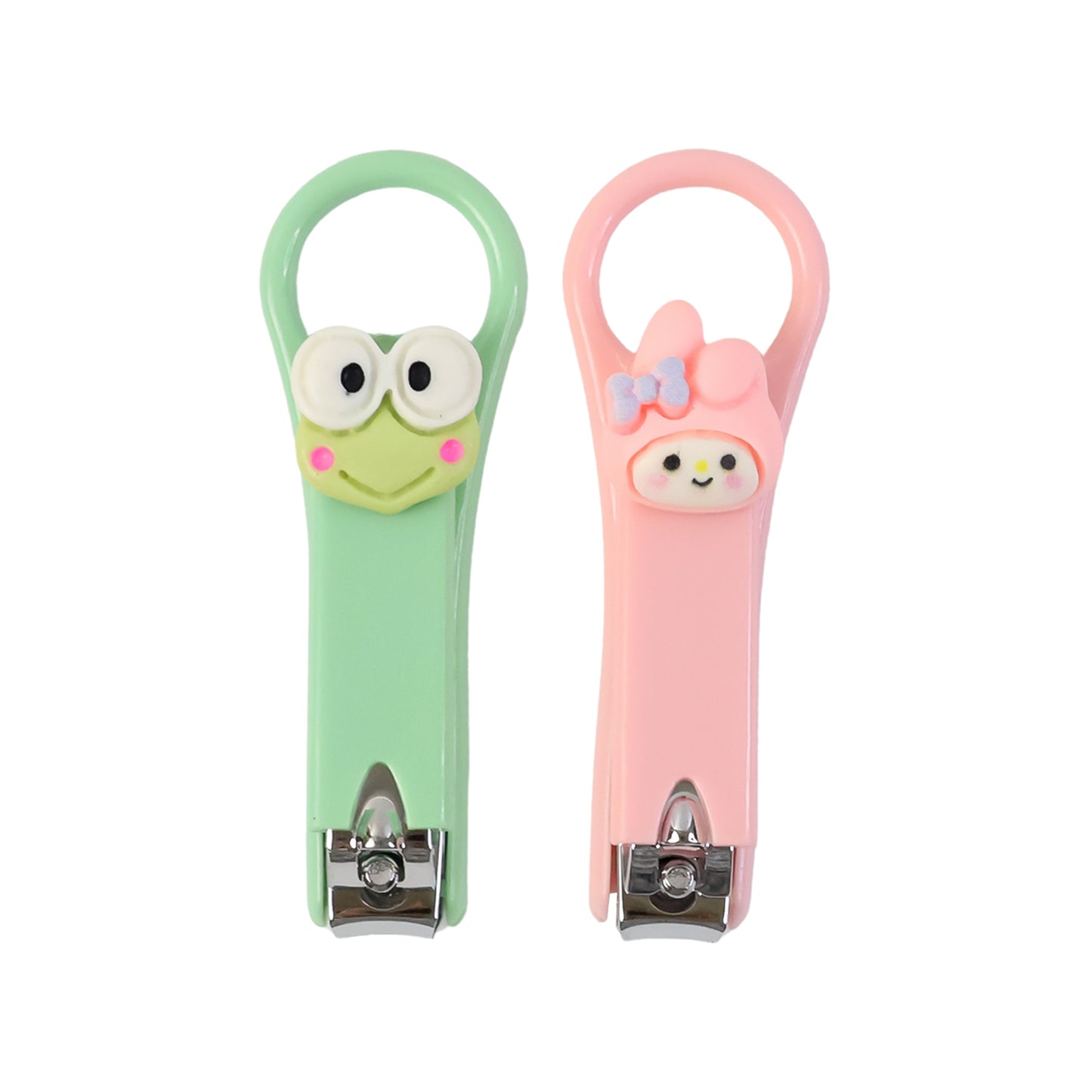 Wukusy cute cartoon nail clipper for kids, featuring a colorful, playful design, ideal for gentle children's nail trimming.