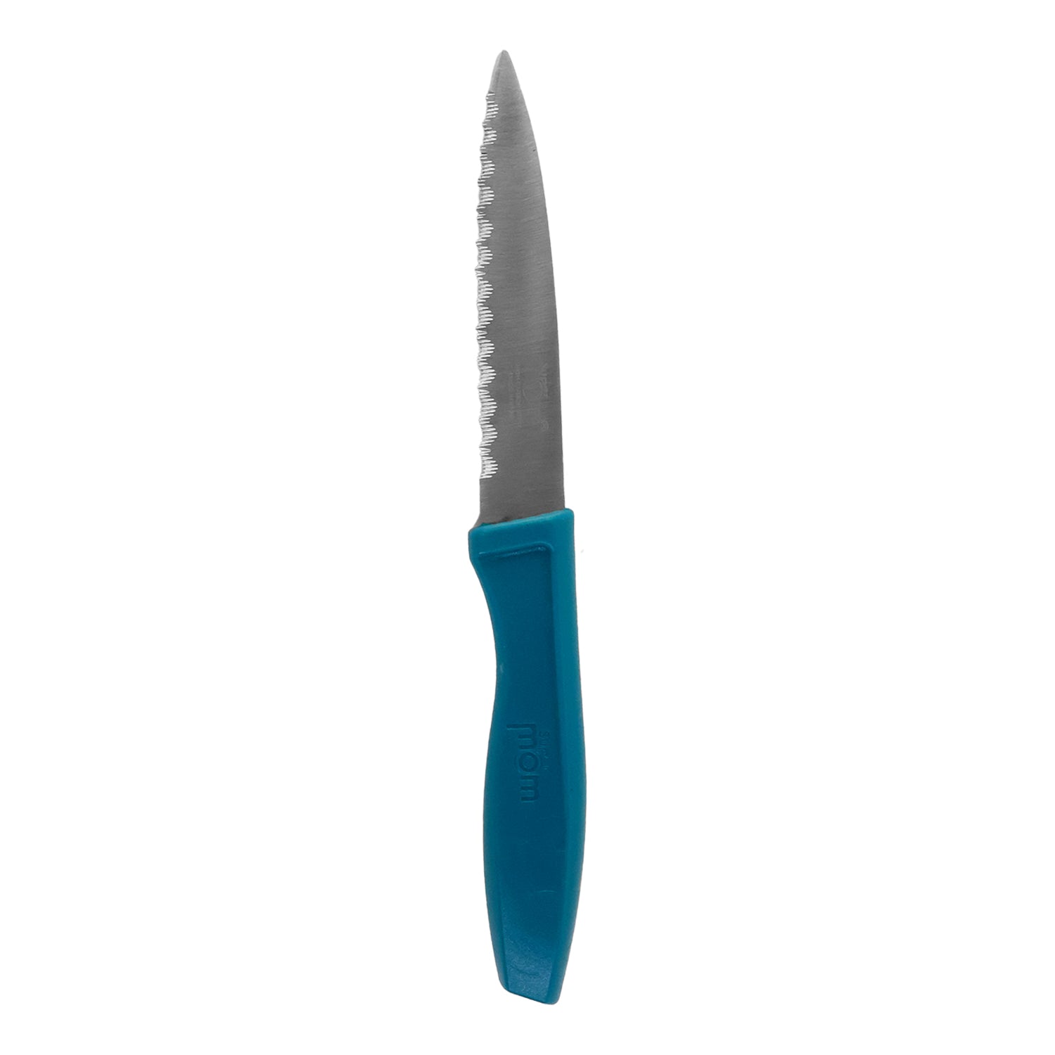 Wukusy Supermom premium stainless steel paring knife for kitchen use, featuring a sleek handle and sharp blade for precise peeling and cutting.