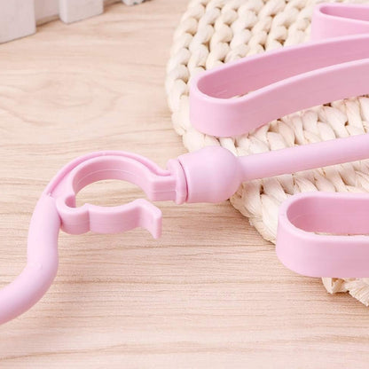 Wukusy 9136 Shoes Drying Hanger, rotatable shoe rack for balcony or closet, with multiple slots for drying and organizing shoes.