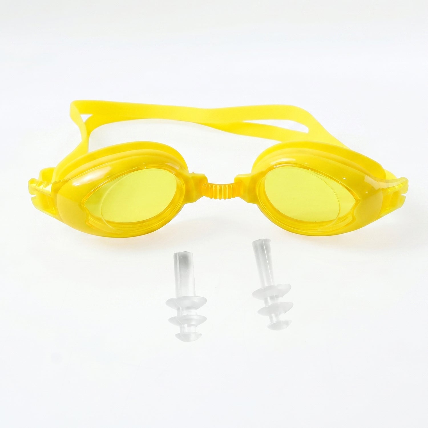 Kids colorful swimming goggles with anti-leak seal and adjustable strap, featuring bright designs and clear lenses for comfortable swimming.