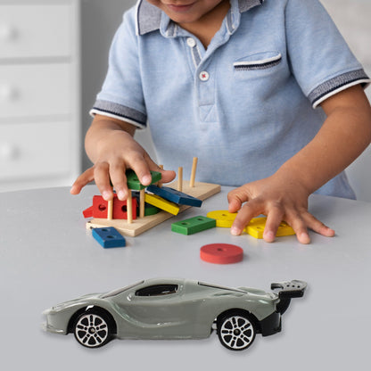 Colorful Wukusy metal mini car toy with free wheel design, small multicolor vehicle suitable for children or collectors.