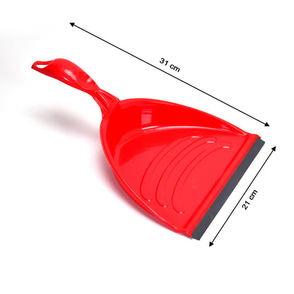 Wukusy Dustpan set with brush and long handle, multipurpose dust collector and sweeping tool for home cleaning tasks
