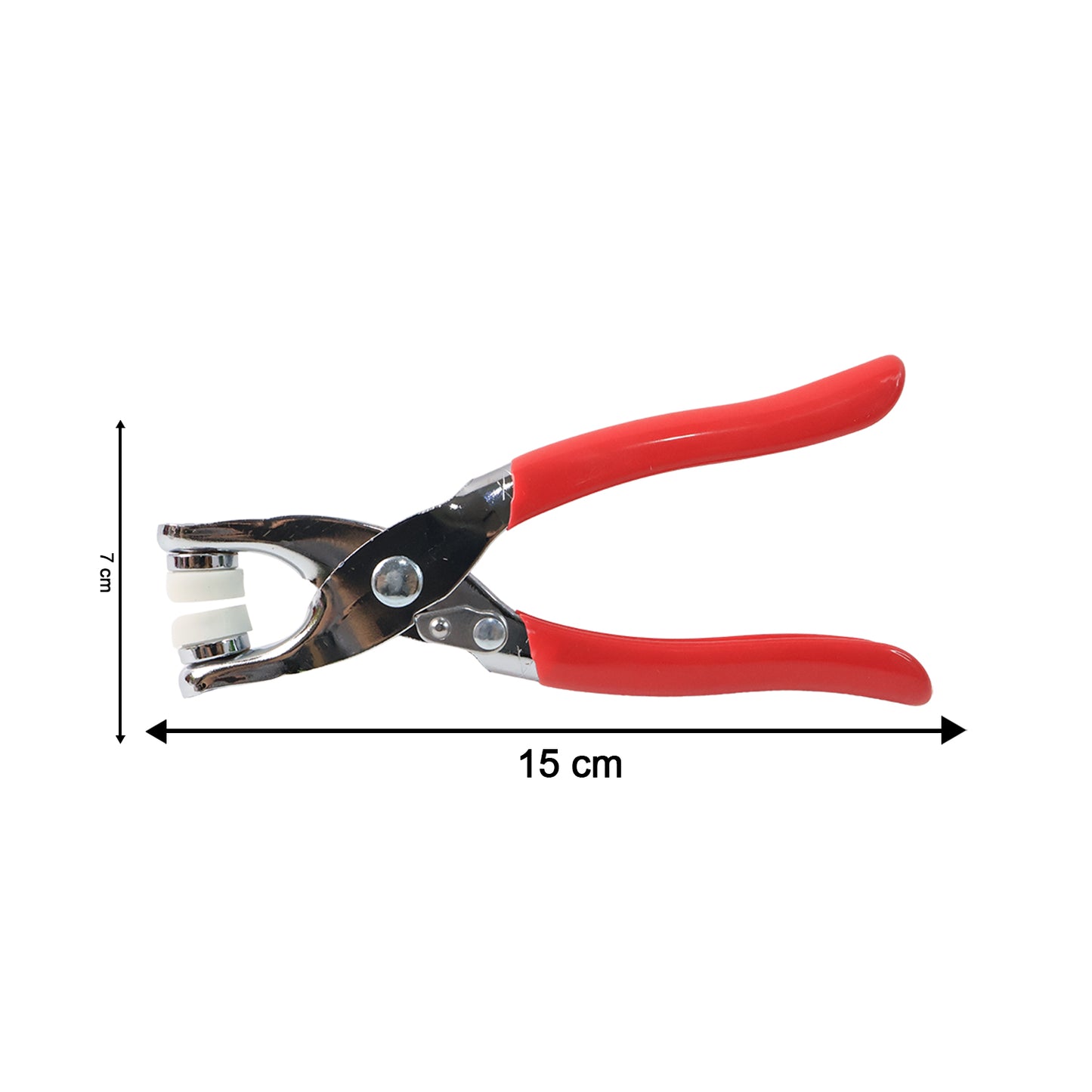 Wukusy heavy-duty snap button fastener plier tool kit with multiple components for installing and repairing snap buttons.
