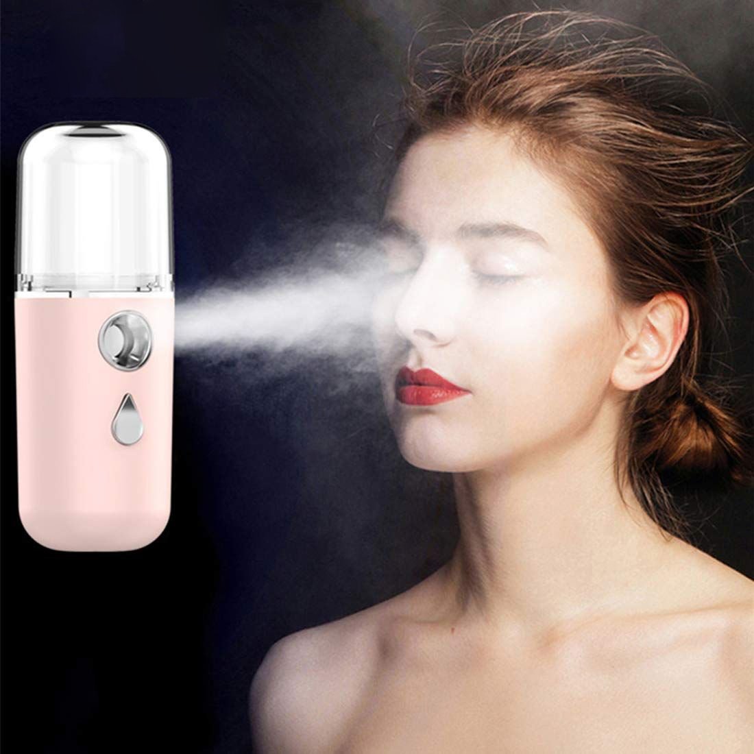 Wukusy 1313 Nano Mist Sprayer Sanitizer, portable handheld device with mist spray for sanitizing hands and surfaces.
