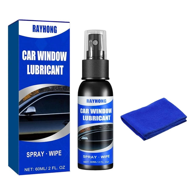Dropship India car window lubricant spray in a pack of 2, ideal for smooth window operation and sealing.