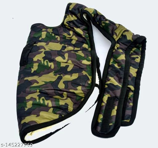 Colorful wool printed coat for dogs, 16 inches, designed for pet warmth and style, with multicolor pattern and snug fit.