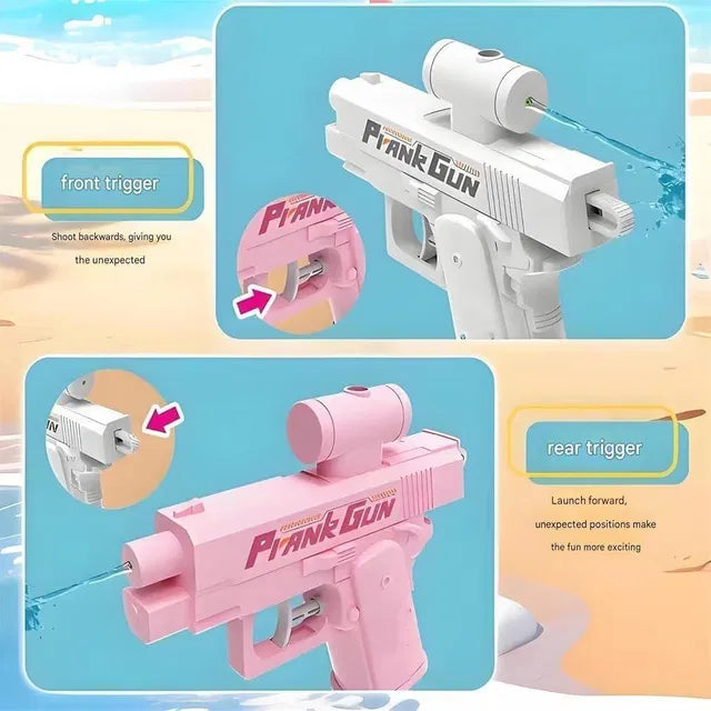 Assorted color Prank Water Gun toy by 4485, featuring a playful plastic water gun with a trigger and colorful design.