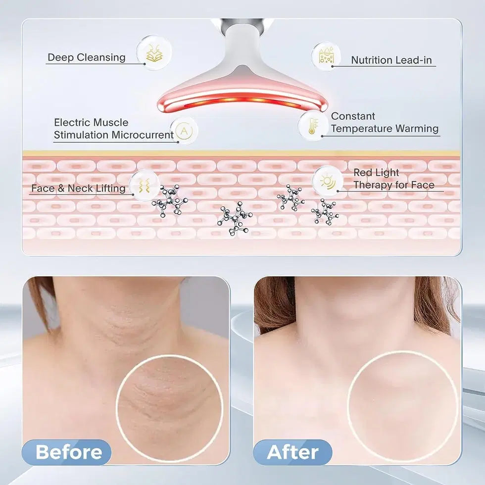 1238 multifunctional facial skin care massager tool with ergonomic design for rejuvenating facial massage and skin care.