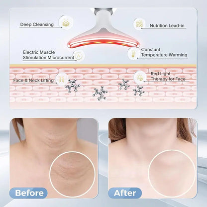 1238 multifunctional facial skin care massager tool with ergonomic design for rejuvenating facial massage and skin care.
