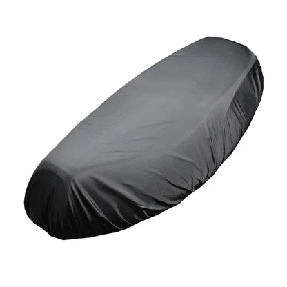 Motorbike rain seat cover for motorcycle seats, waterproof motorcycle seat covers by 19357, protects against rain and moisture.