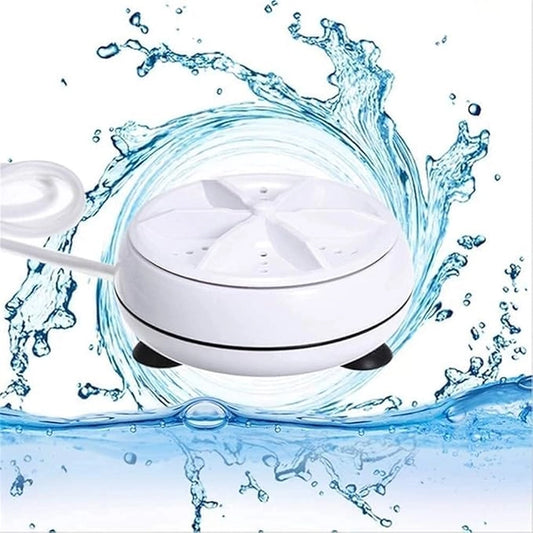 Portable 3-in-1 ultrasonic washing machine accessory by 35252, suitable for home dishwashing with compact design and ultrasonic waves.