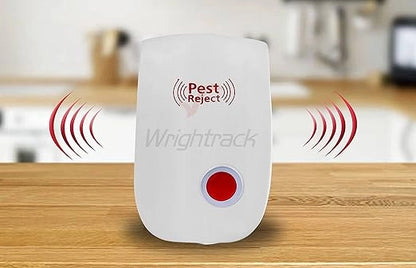 Electric pest repeller by 18281, designed to repel mosquitoes, cockroaches, ants, and spiders for effective home insect control.
