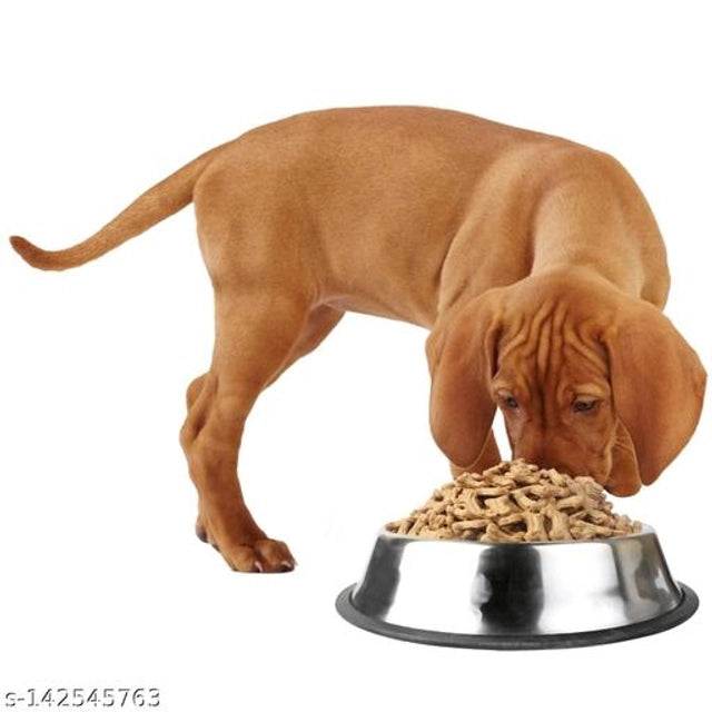 Multicolor 1200 ml stainless steel pet feeding bowl with raised edges, suitable for dogs or cats, by brand 15929.