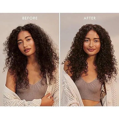 Two bottles of 18058 Curl Defining Cream for enhancing and shaping curly hair, shown with the cream packaging.